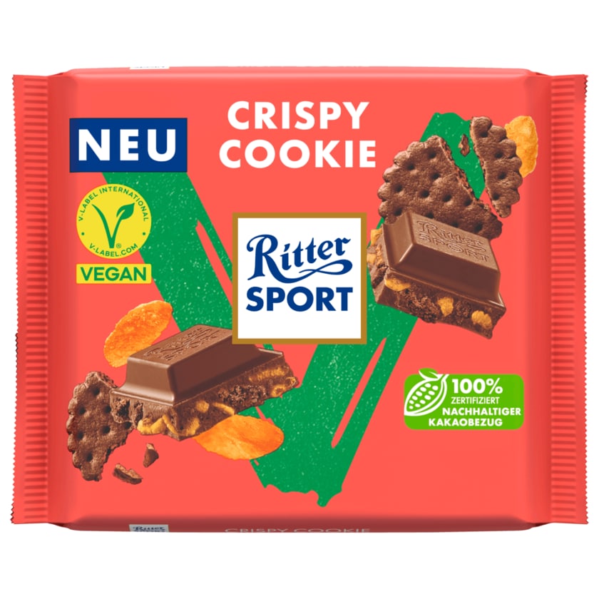 Ritter Sport Crispy Cookie vegan 100g